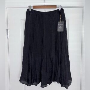 Zac & Rachel Black Midi Skirt